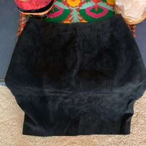Vintage Yucatán Suede Pencil Skirt Size 8 EUC